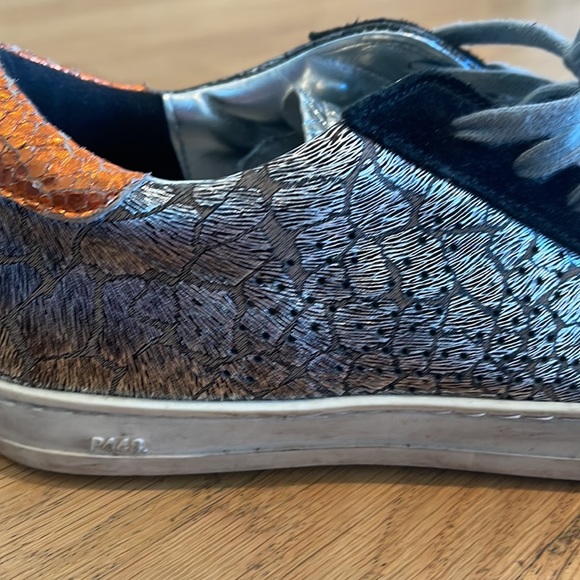 P448 Women’s Metallic patterned sneakers - Picture 3 of 5